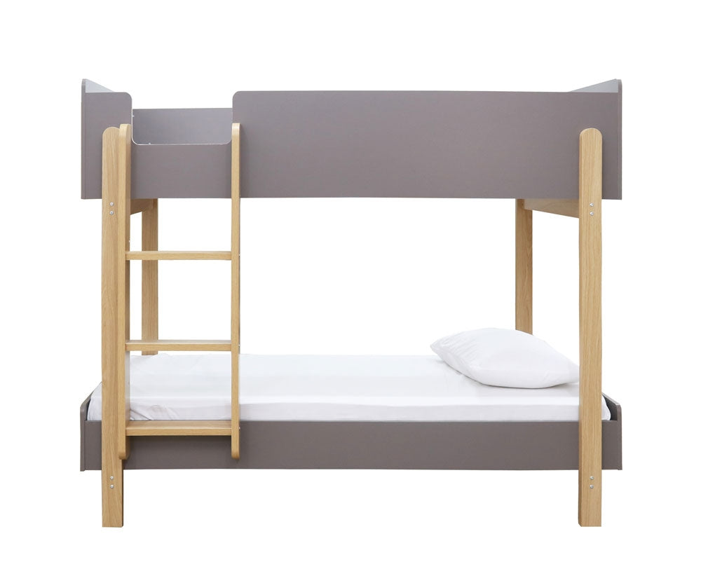 Nero Grey And Oak Bunk Bed