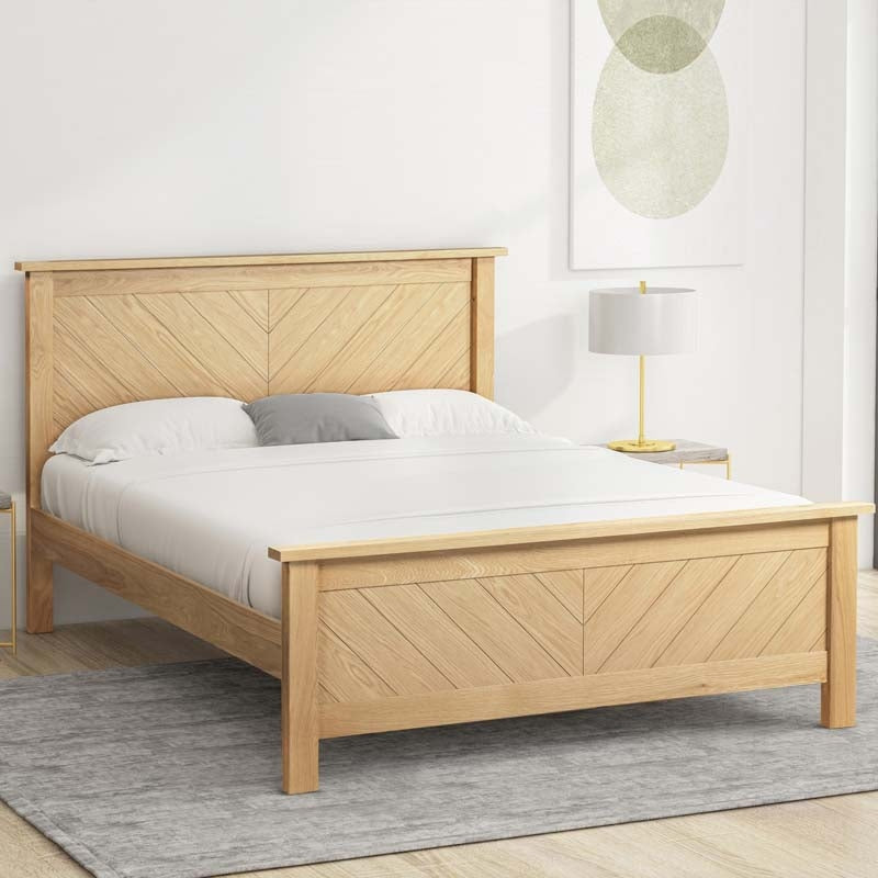 Kendle Oak Super King Size Bed Frame
