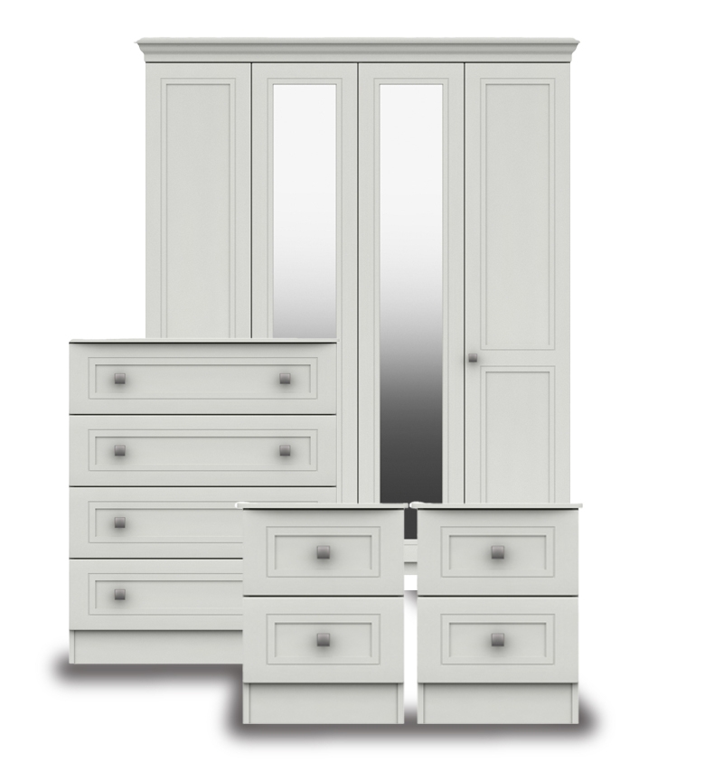 Cambridge White Bedroom Furniture.From £139.