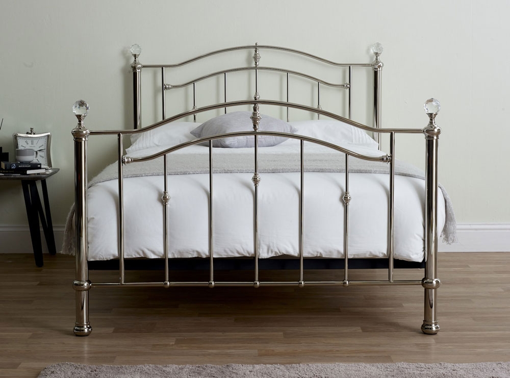 Callipso Chrome Double Bed Frame