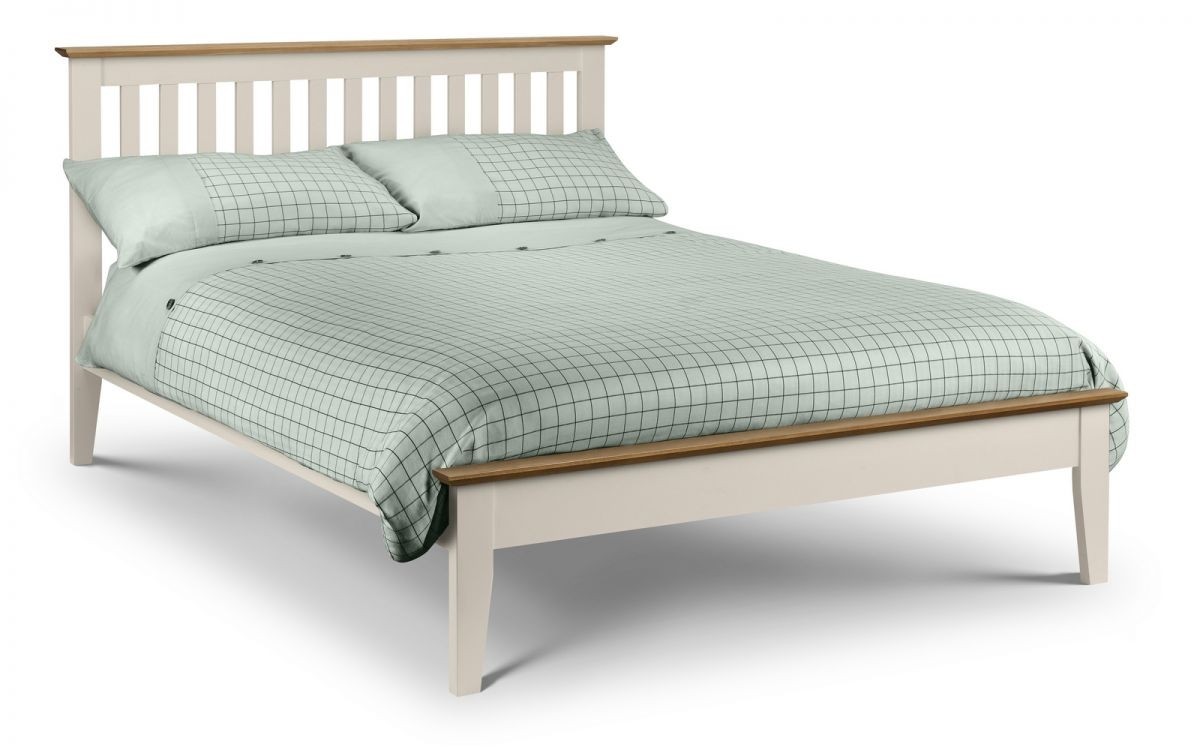Two tone double bed frame new arrivals