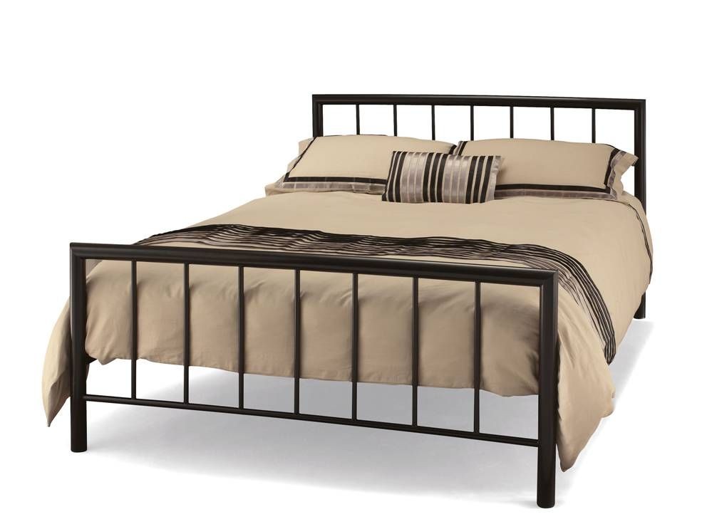 Modena Black Double Bed Frame