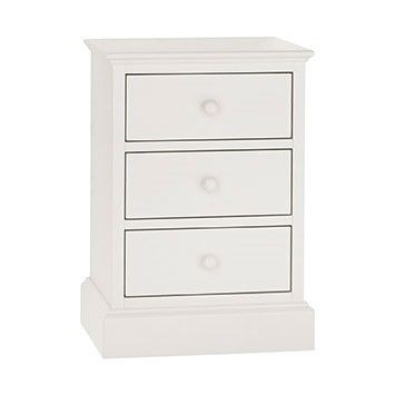 Ashenby White Bedside Chest