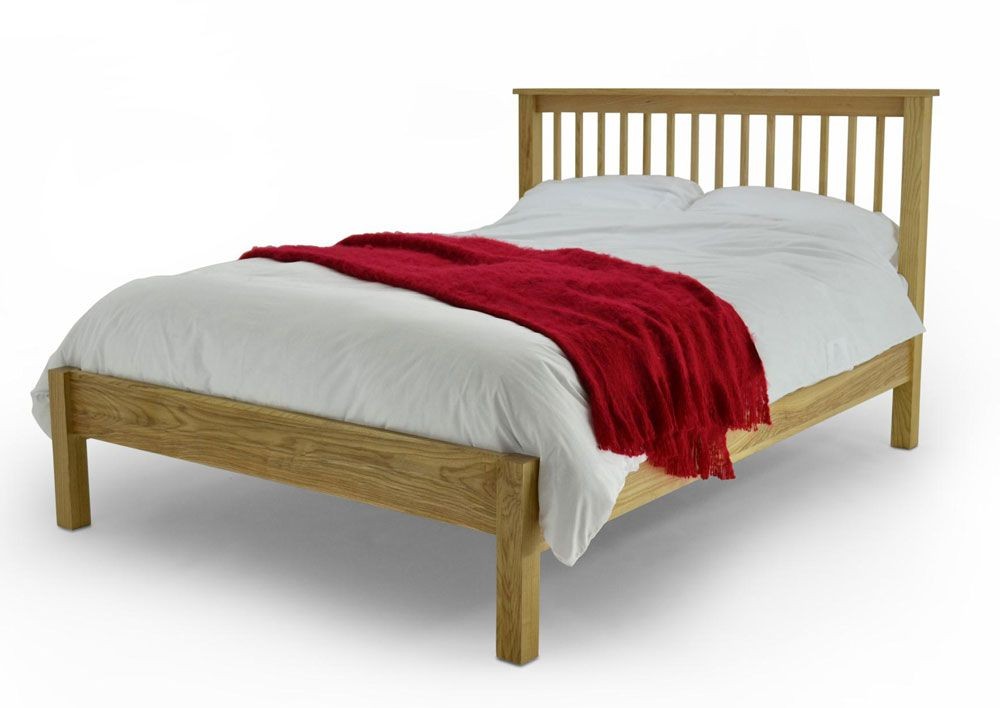 Ashbourne Solid Oak Double Bed Frame