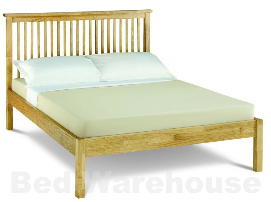 Bentley Designs Atlantis Natural Low Foot Double Bed Frame