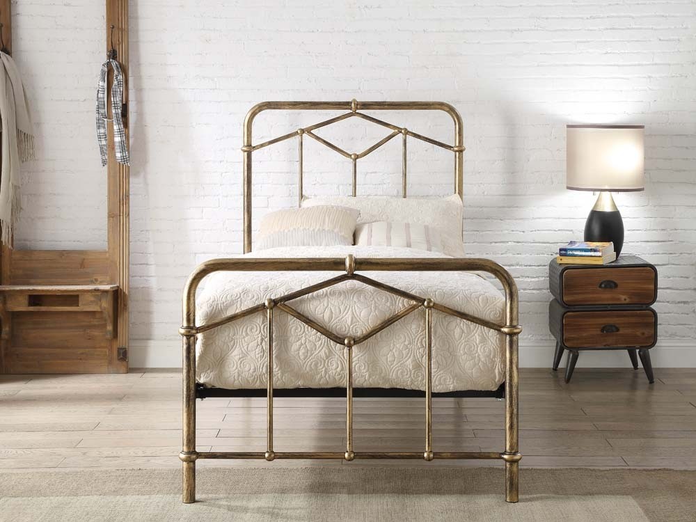 Acton Bronze Bed Frame