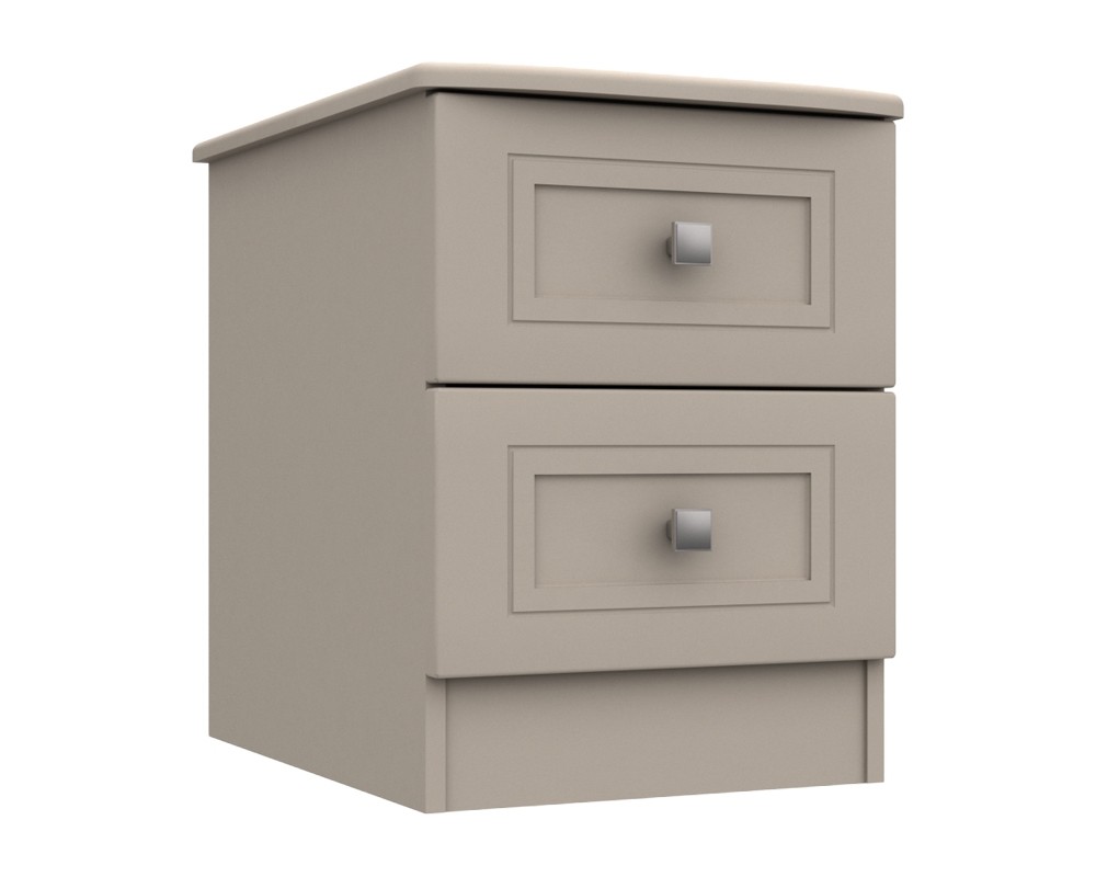 Cambridge Clay 2 Drawer Bedside