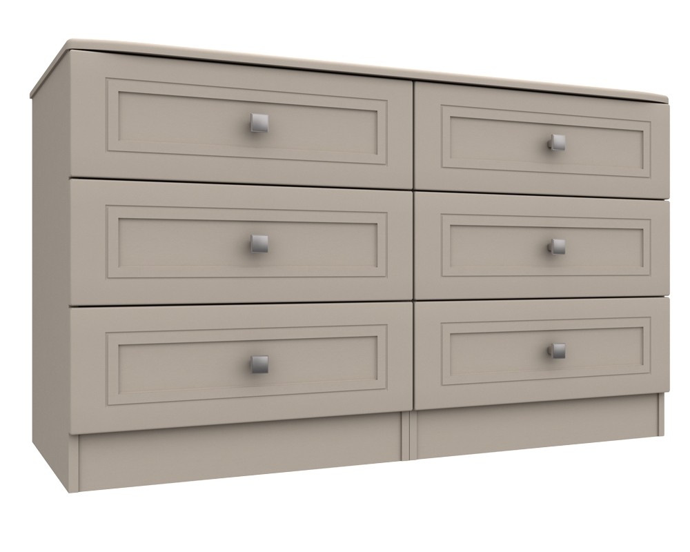Cambridge Clay 3 Drawer Double Chest