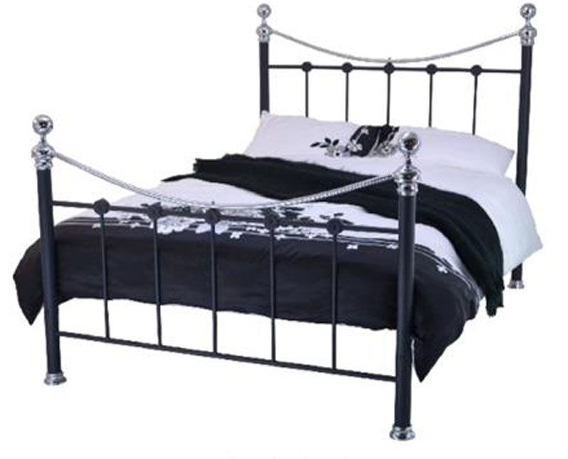 Camberwell Black Double Bed Frame