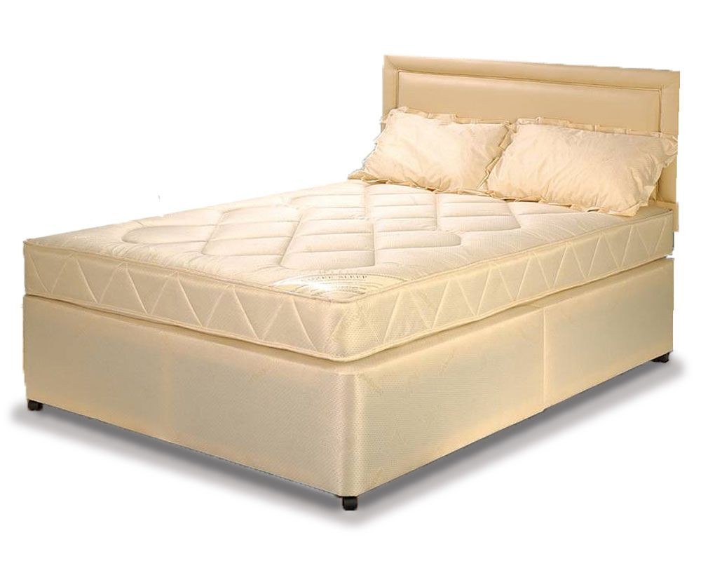 Classic Ortho Double 2 Drawer Divan Bed