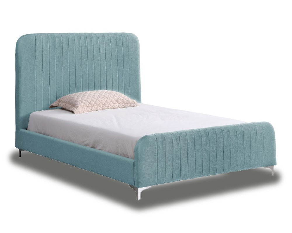 Hampshire Teal King Size Bed Frame, Teal Twin Bed Frame