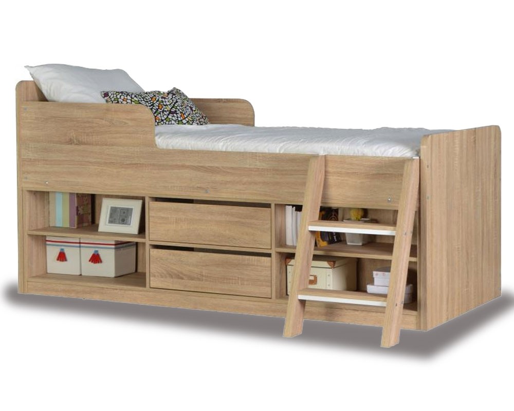 Helix Oak Cabin Bed