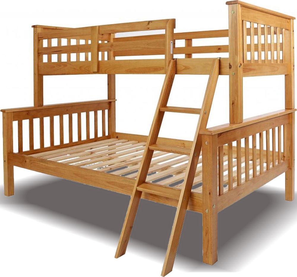 three quarter bunk bed