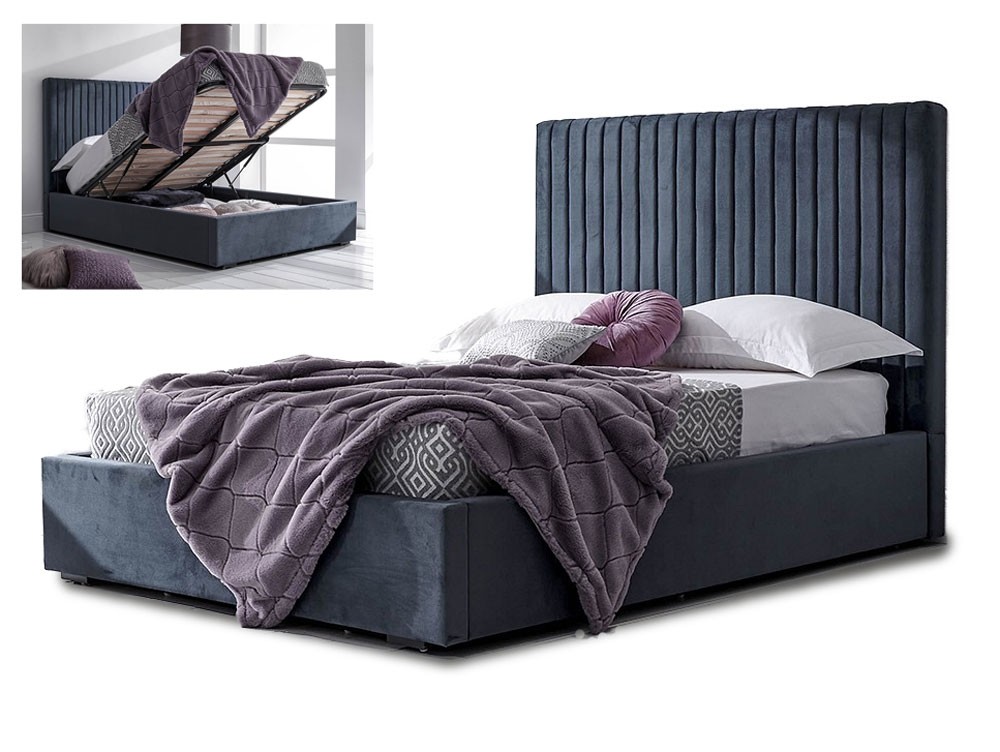 Milan Shadow Ottoman Bed Frame