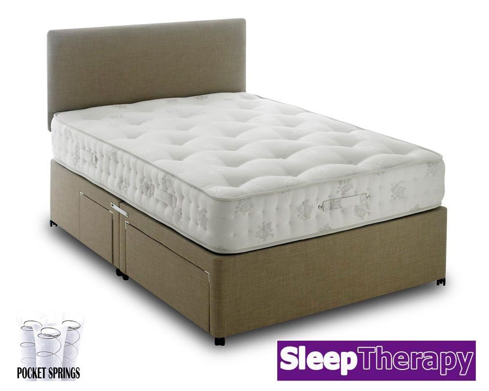 Natural Sleep 1400 Kingsize Divan Bed