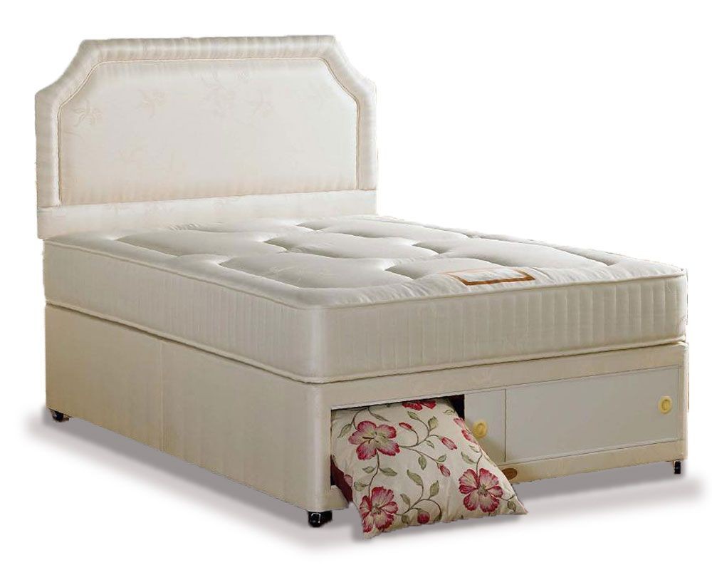 Onyx Luxury Three Quarter End Slidestore Divan Bed