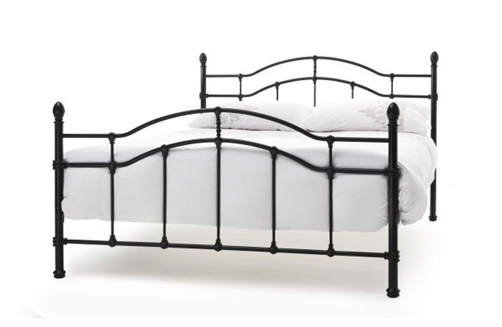 Parisienne Black Kingsize Bed Frame