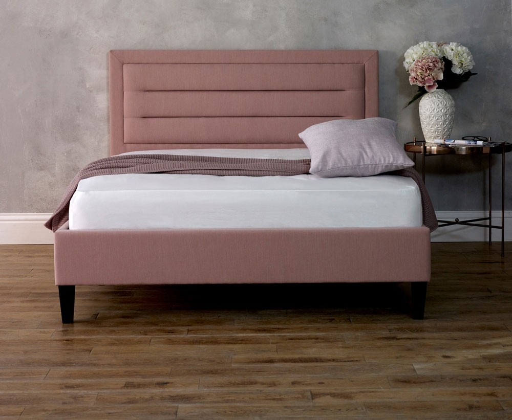 Casso Bed Frame Pink