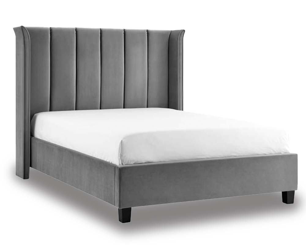 Planet Silver Grey Bed Frame