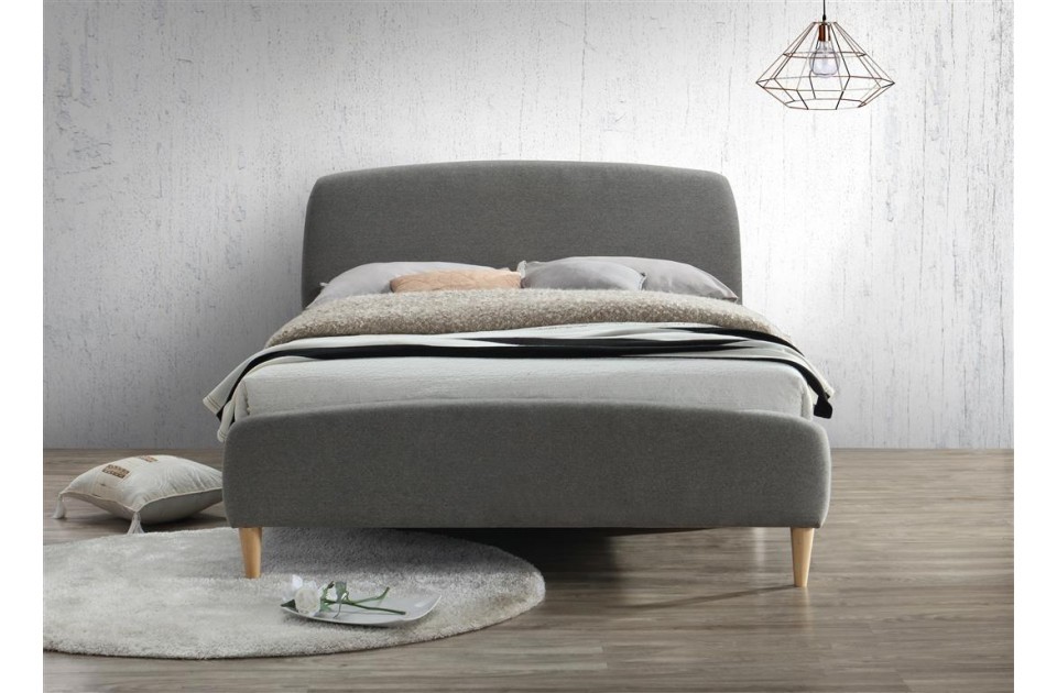 Qube Soft Grey Bed Frame