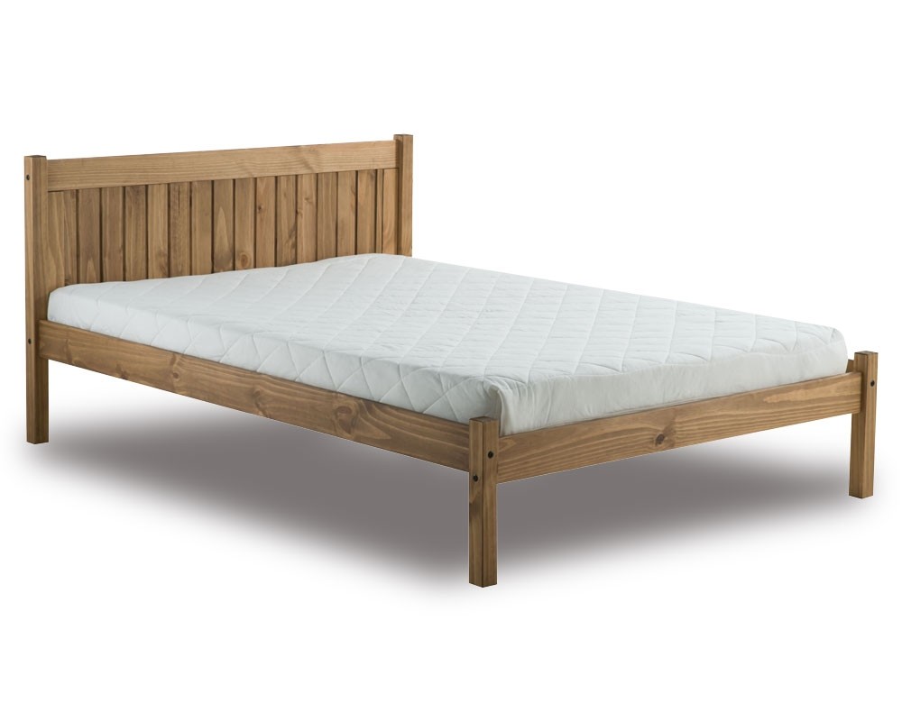 Ryan Antique Pine Bed Frame