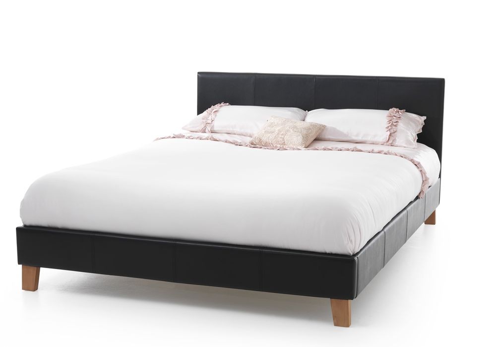Tyrol Black Double Bed Frame