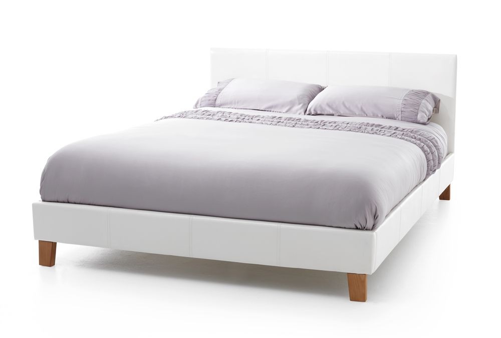 Tyrol White Double Bed Frame, King Size Bed Frame Deals