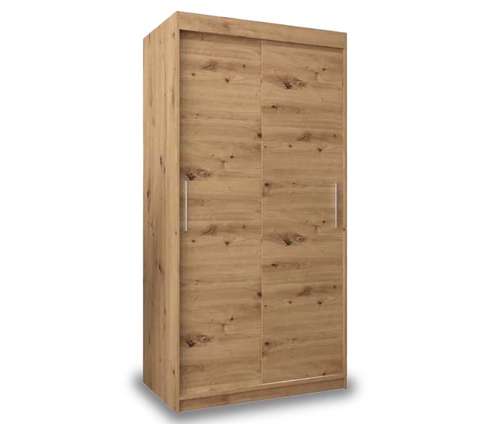 Harrogate Sliding Door Wardrobe 100cm