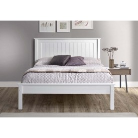 Taurean White Bed Frame 