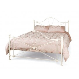 Lyon Ivory Double Bed Frame