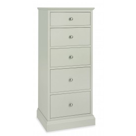 Ashenby Cotton 5 Drawer Tall Chest