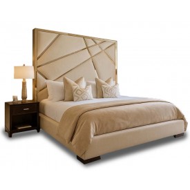 Abstract Mirror Bed Frame