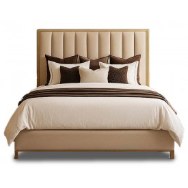 Alyssia Gold Trim Bed Frame