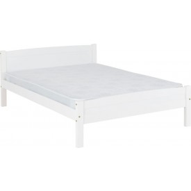 Ambrose White Double Bed Frame