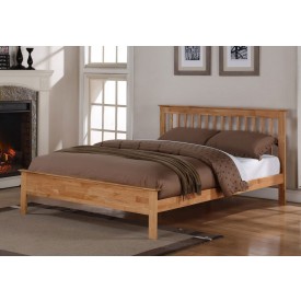 Petra Oak Double Bed Frame