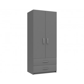 Arden Dust Grey 2 Door Combi Robe