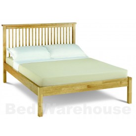 Bentley Designs Atlantis Natural Low Foot Kingsize Bed Frame