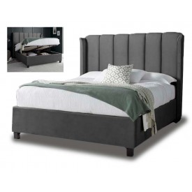 Aura Grey Ottoman Bed Frame