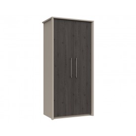Burton 2 Door Robe Anthracite Larch