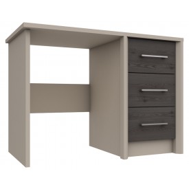 Burton 3 Drawer Dressing Table Anthracite Larch