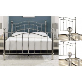 Callipso Chrome Bed Frame