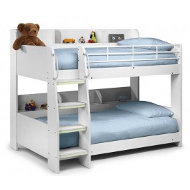 Domino All White Bunk Bed