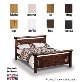 Hamish Handcrafted Three Quarter Bed Frame