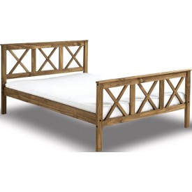 Salvation Rustic Pine Bed Frame