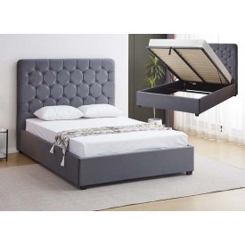 Mansion Grey Ottoman Bed Frame