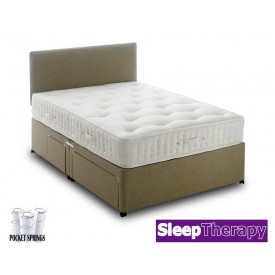 Natural Sleep Pocket 4000 Three Quarter Divan Bed