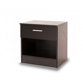 Otto Black Bedside Chest