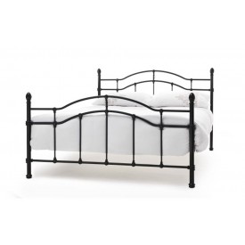 Parisienne Black Double Bed Frame