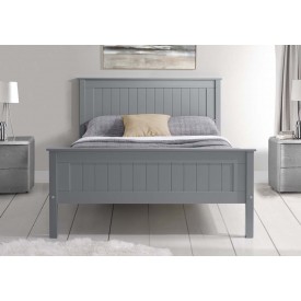 Taurean Grey Bed Frame 