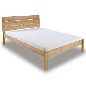 Roman Waxed Pine Bed Frame